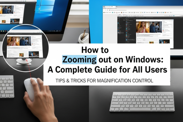 How to Zooming out on Windows